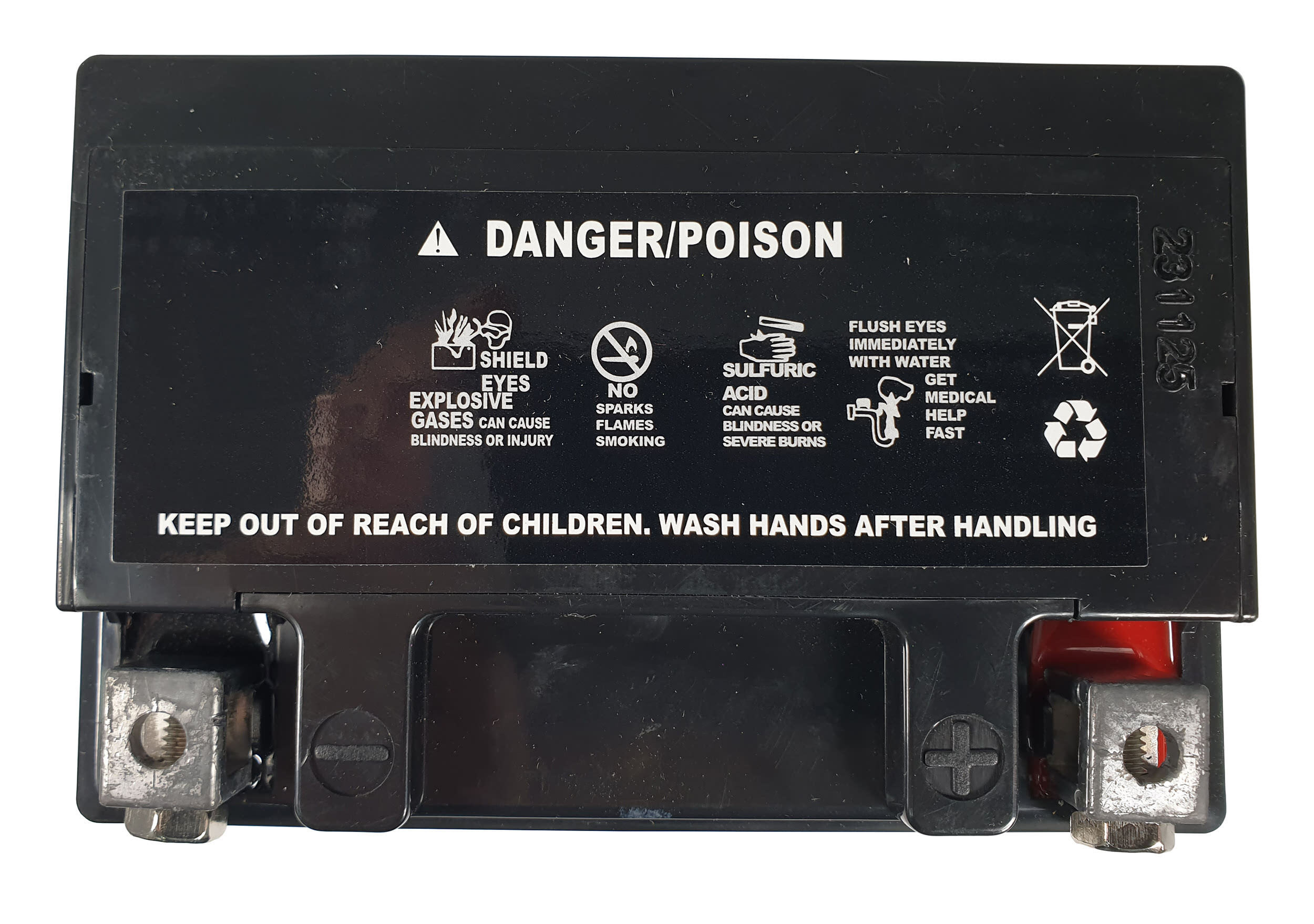 Kawasaki ZX750-F Ninja 1987-1990 battery replacement motorbike 12v