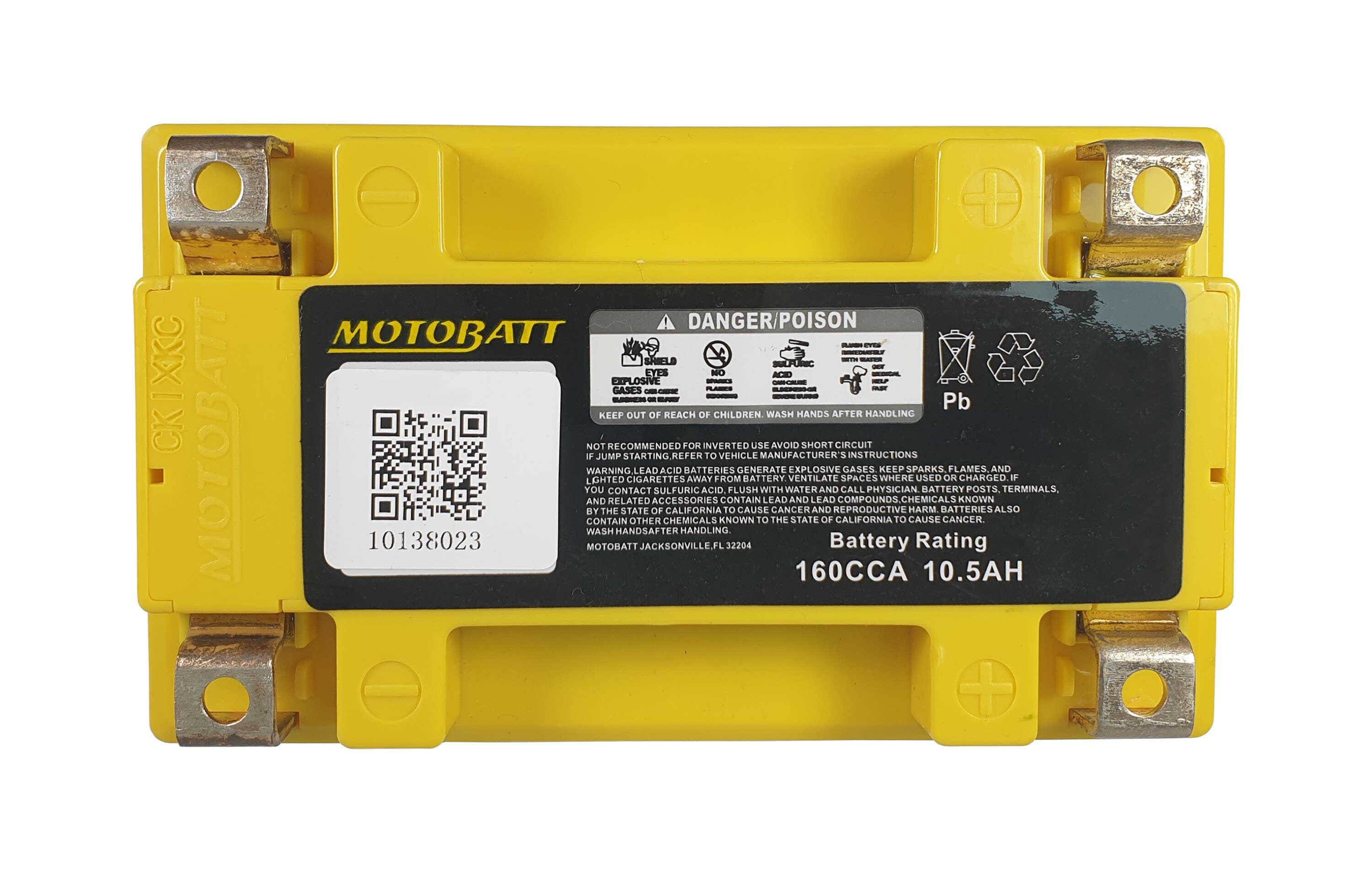 FT12A-BS, CT12A-A 12v sealed battery motorbike replacement
