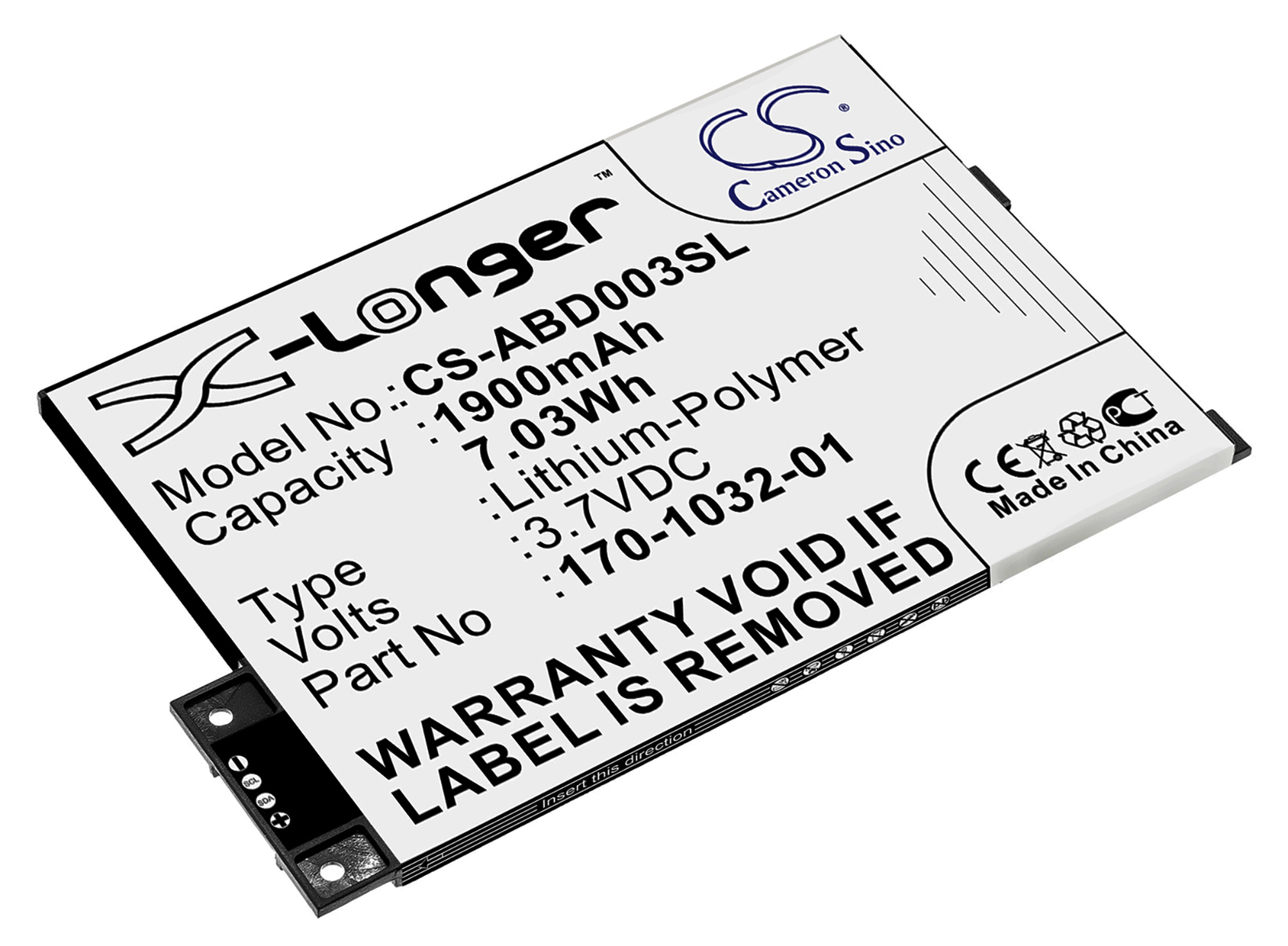 Amazon Kindle 3 battery replacement rechargeable