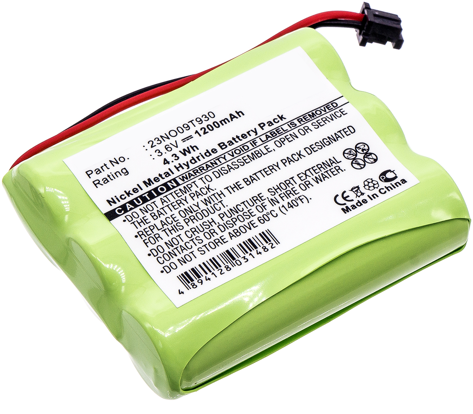 AEG 124402 battery cordless telephone 12000mAh 3.6 volt