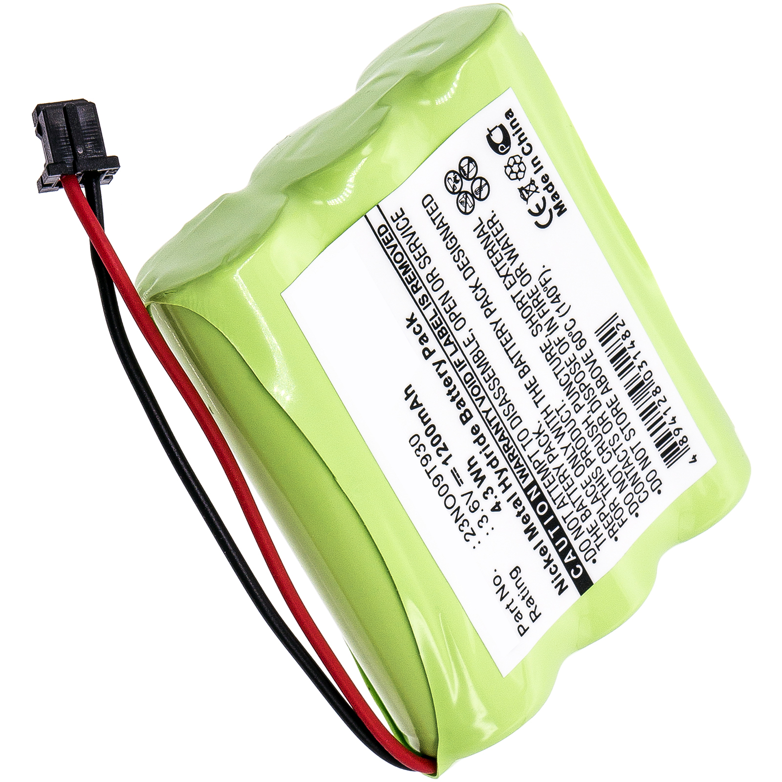 AEG 124402 battery cordless telephone 12000mAh 3.6 volt
