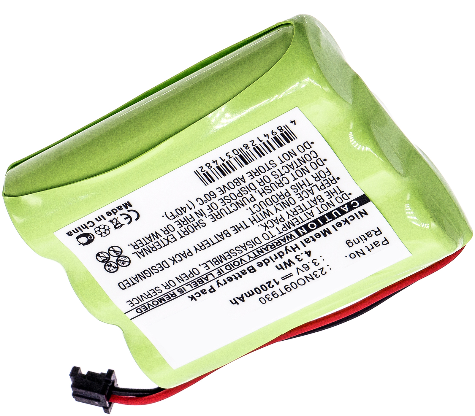 AEG 124402 battery cordless telephone 12000mAh 3.6 volt