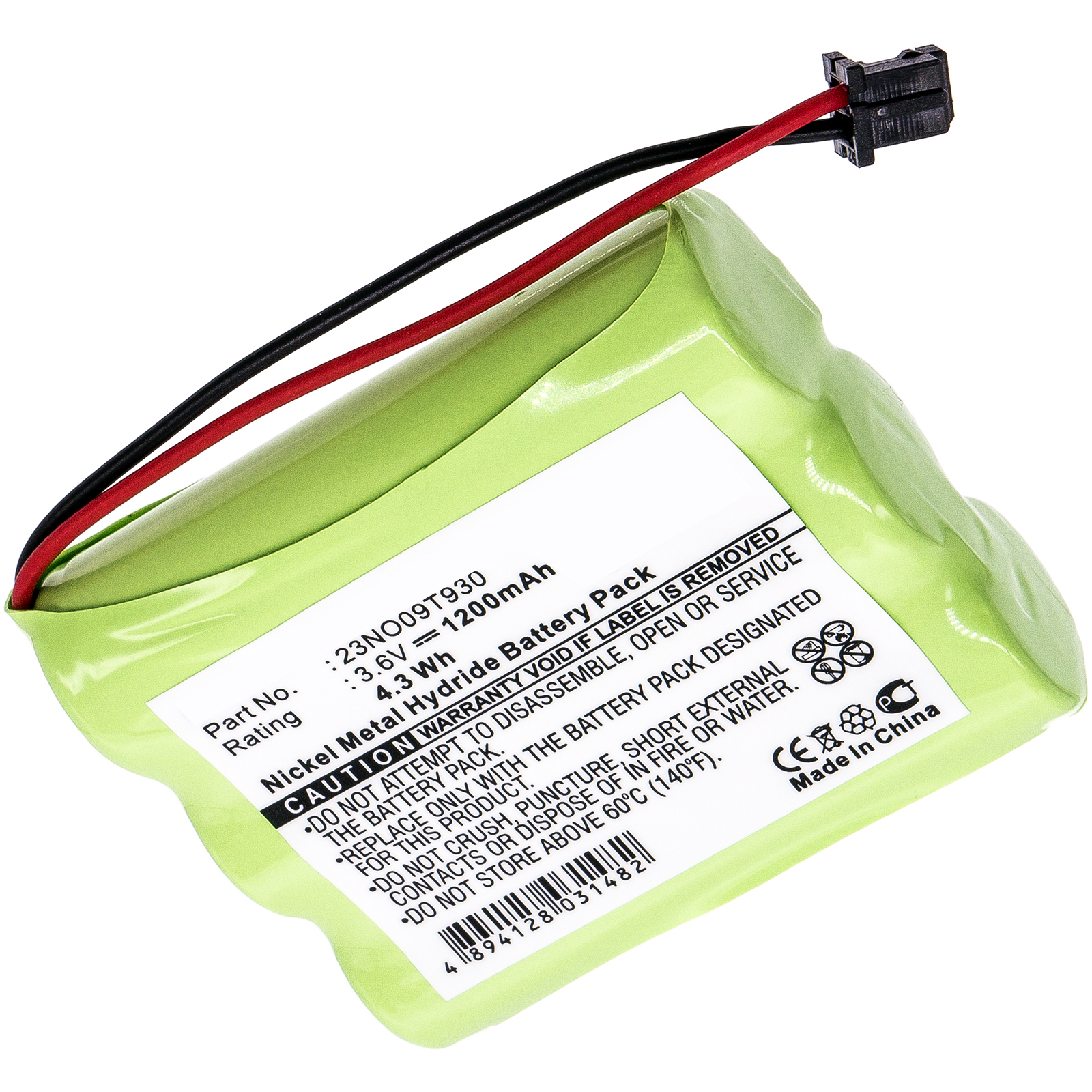 AEG 124402 battery cordless telephone 12000mAh 3.6 volt