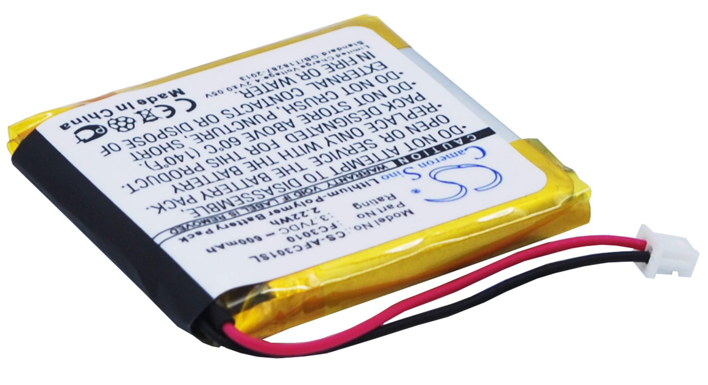 ACME FC3010 Flycam3 camera battery 600mAh Li-Polymer 3.7V