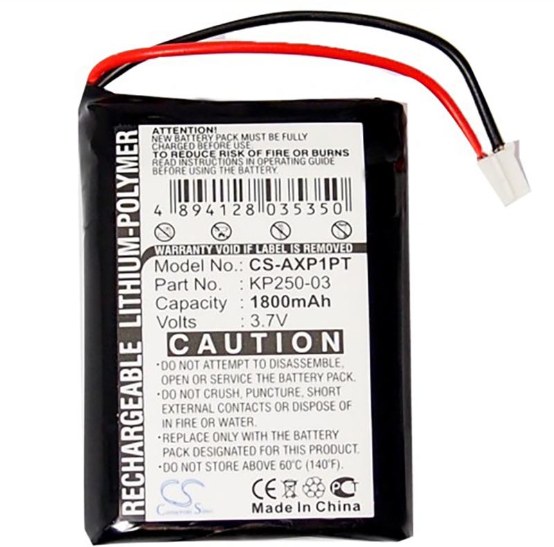 AAXA P1 Pico Projector, KP250-03 battery 3.7v 1700mAh