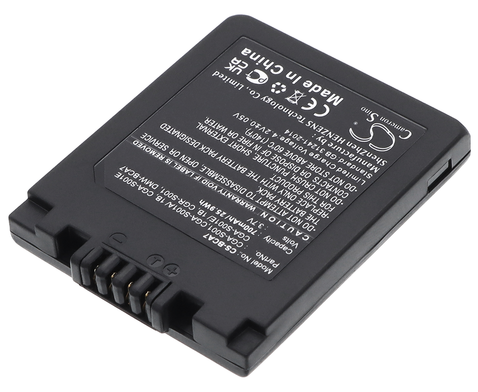 Leica D-LUX Panasonic Lumix DMC-F1 DMC-F1B camera battery 3.7V