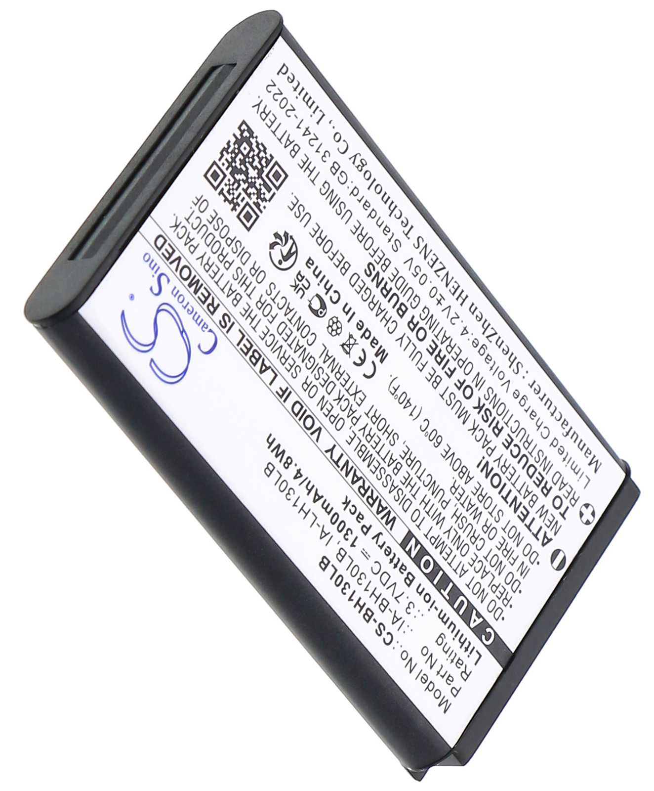 Samsung HMX-U20 HMX-W200 HMX-W350 battery 1300mAh Li-ion 3.7V