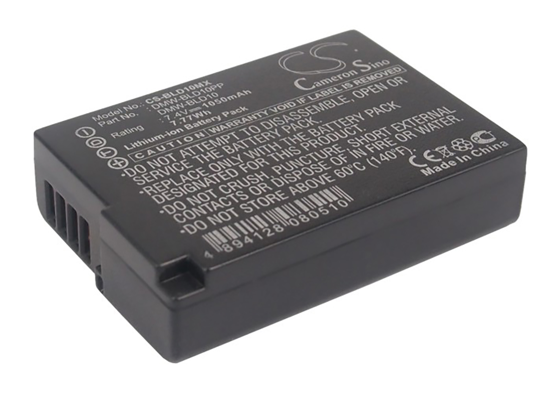 Panasonic Lumix DMC-G3 DMC-G3K camera battery 850mAh Li-ion 7.4V