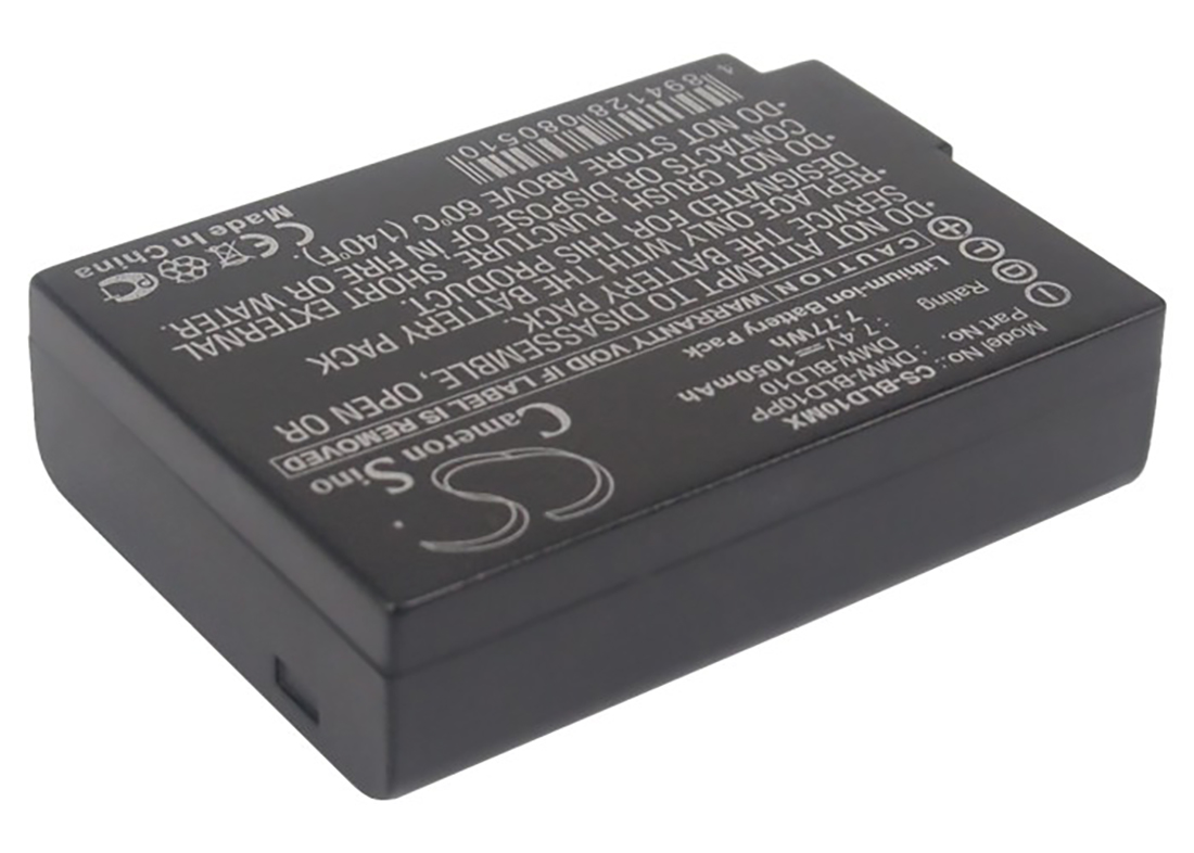 Panasonic Lumix DMC-G3 DMC-G3K camera battery 850mAh Li-ion 7.4V