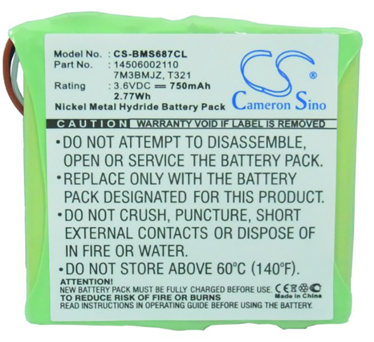 Detewe Twinny-Master Twinny-Memo battery replacement rechargeable