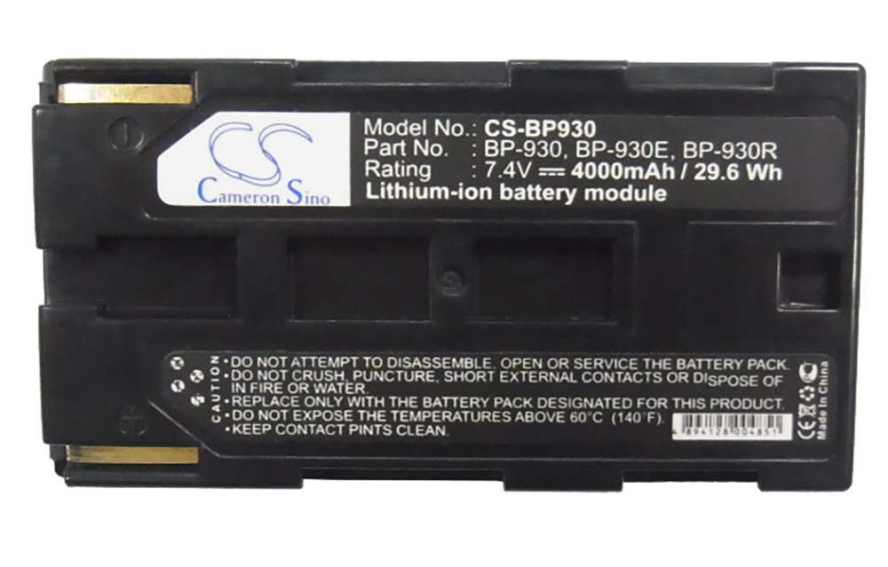 Canon ES420V ES50 ES5000 ES520A battery 4000mAh Li-ion 7.4V