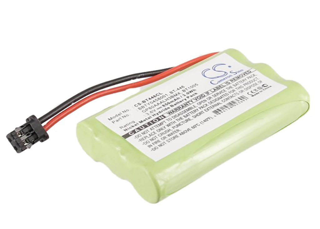 Uniden DCX750 DXC700 battery replacement rechargeable