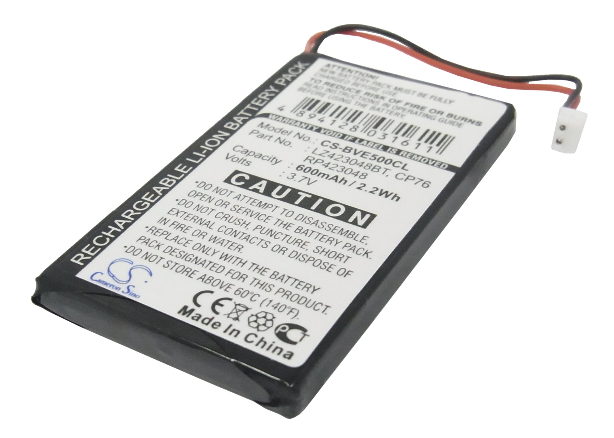 BT RP423048 battery replacement rechargeable