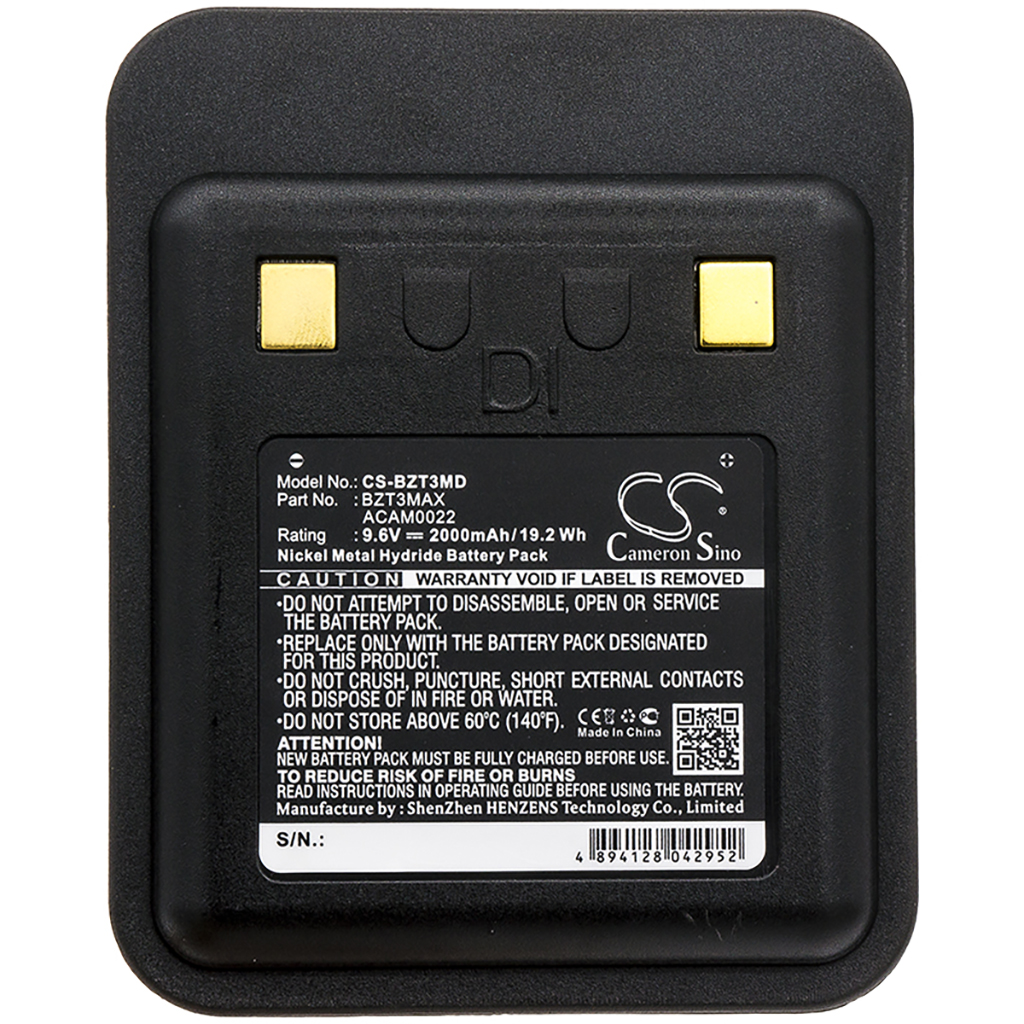 Bullard battery T3 T4 ACAM0022 T3NIMH T3NI00688 thermal camera