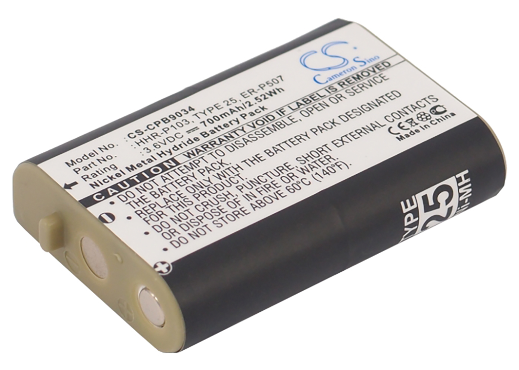Panasonic KX-TGA230 KX-TGA230B battery replacement rechargeable