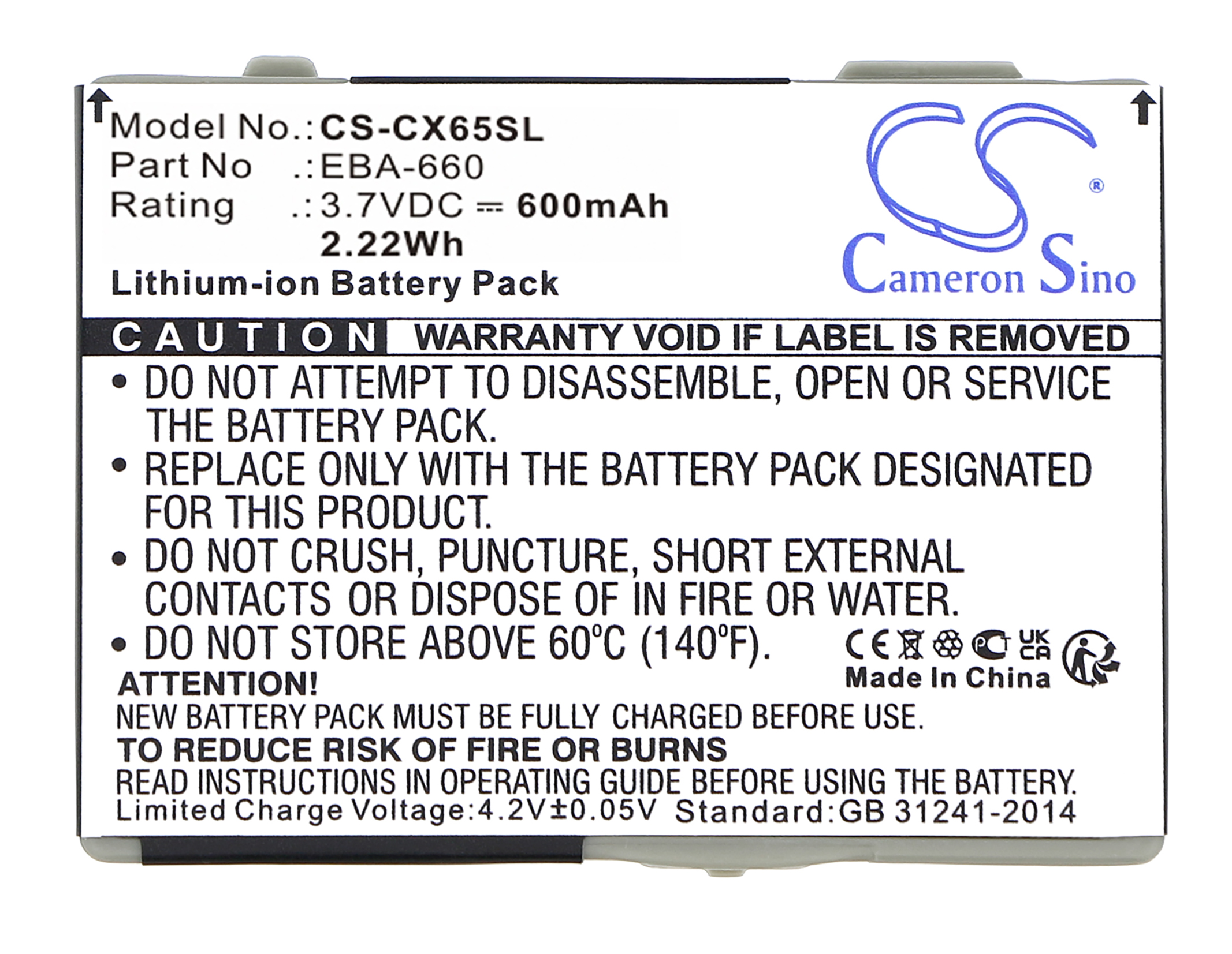Siemens battery EBA-660 670 V30145-K1310-X328 replacement