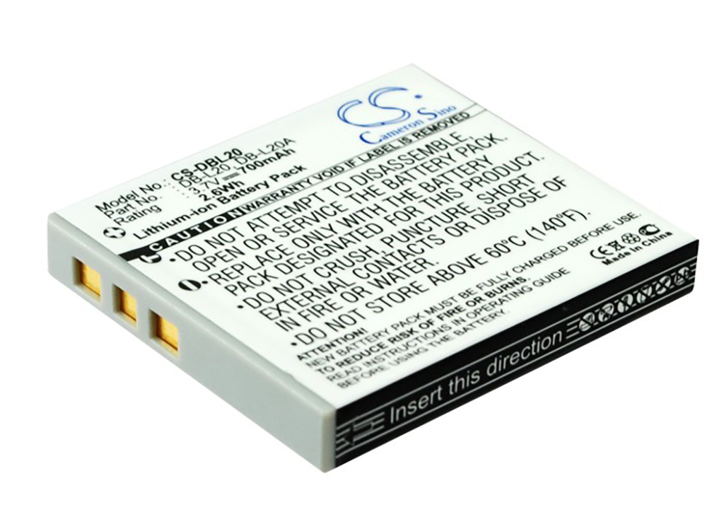 Sanyo Xacti DMX-C1 DMX-C4(D) (L) camera battery 700mAh Li-ion 3.7V