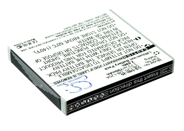 Sanyo Xacti DMX-C1 DMX-C4(D) (L) camera battery 700mAh Li-ion 3.7V