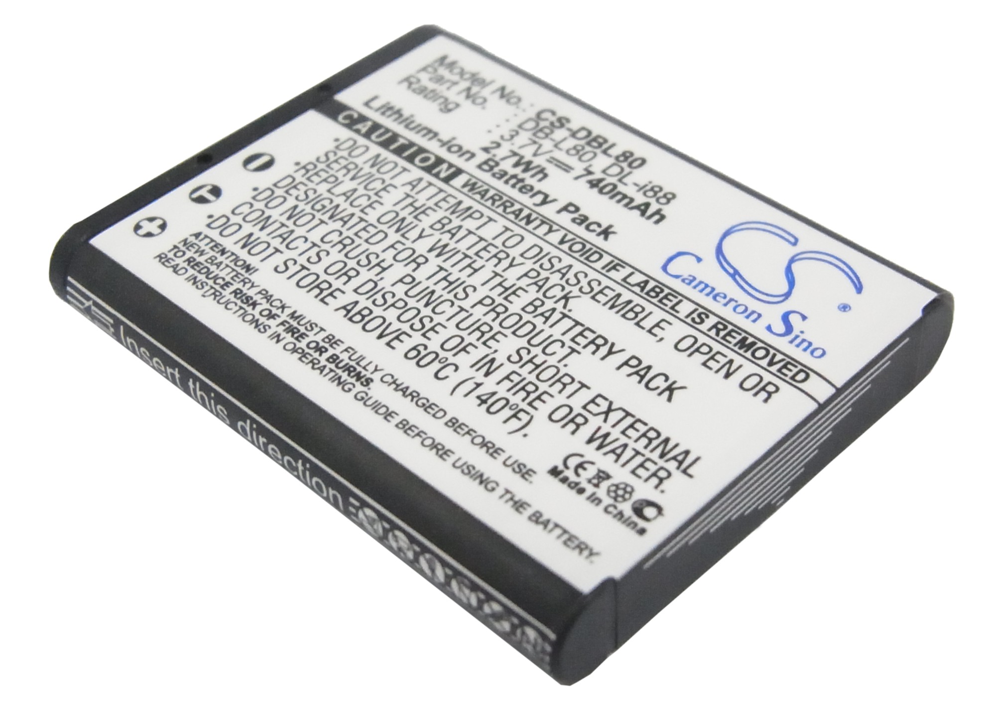 CAMILEO BW10 HD camera camcorder battery replacement rechargeable