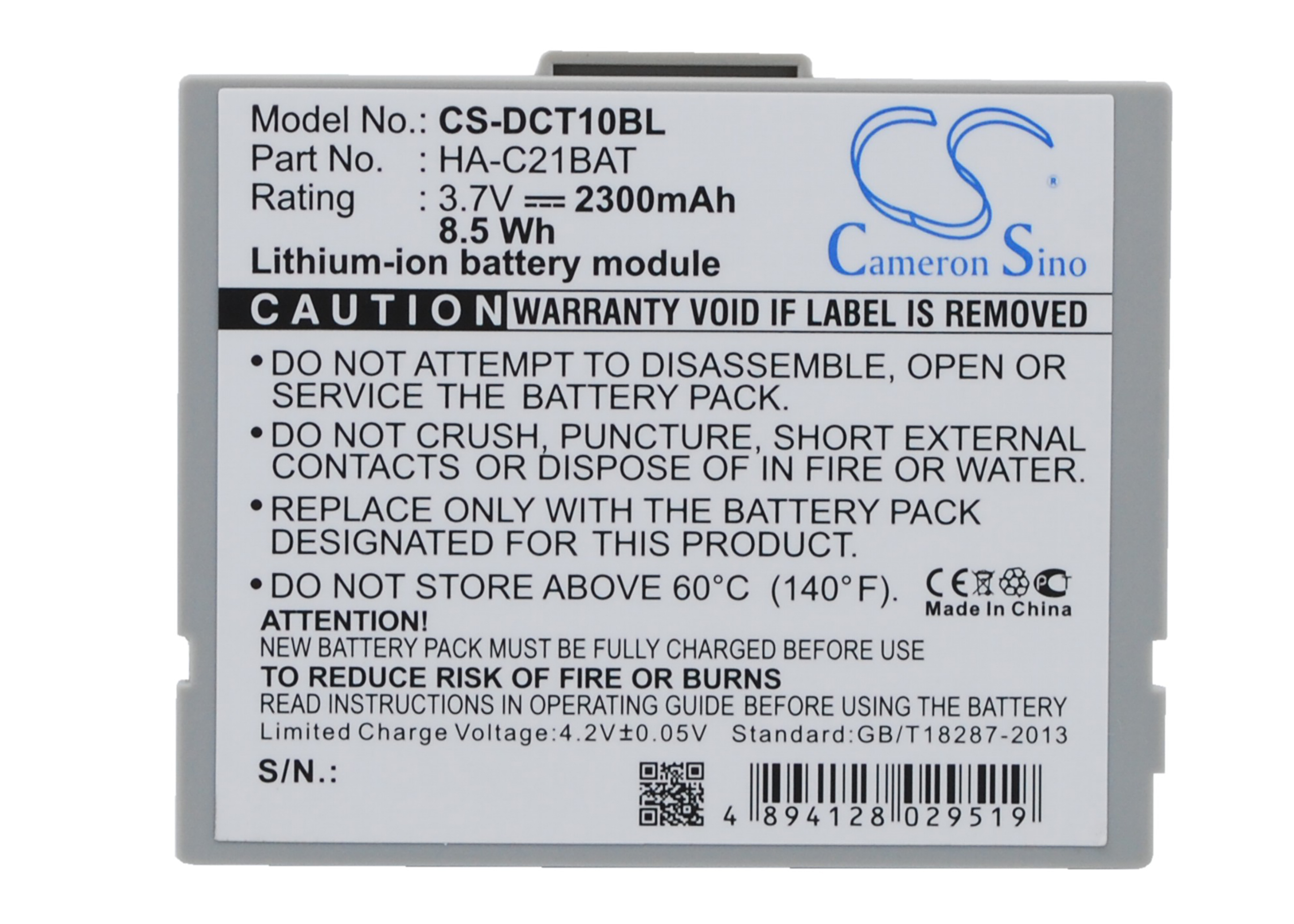 Casio-IT10 HA-C21BAT PDA battery replacement rechargeable