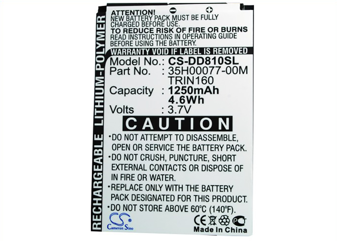 Dopod 35H00077-00M TRIN160 battery rechargeable replacement