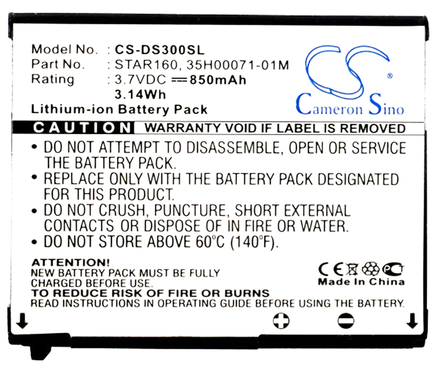 i-mate Smartflip STAR160 battery rechargeable replacement