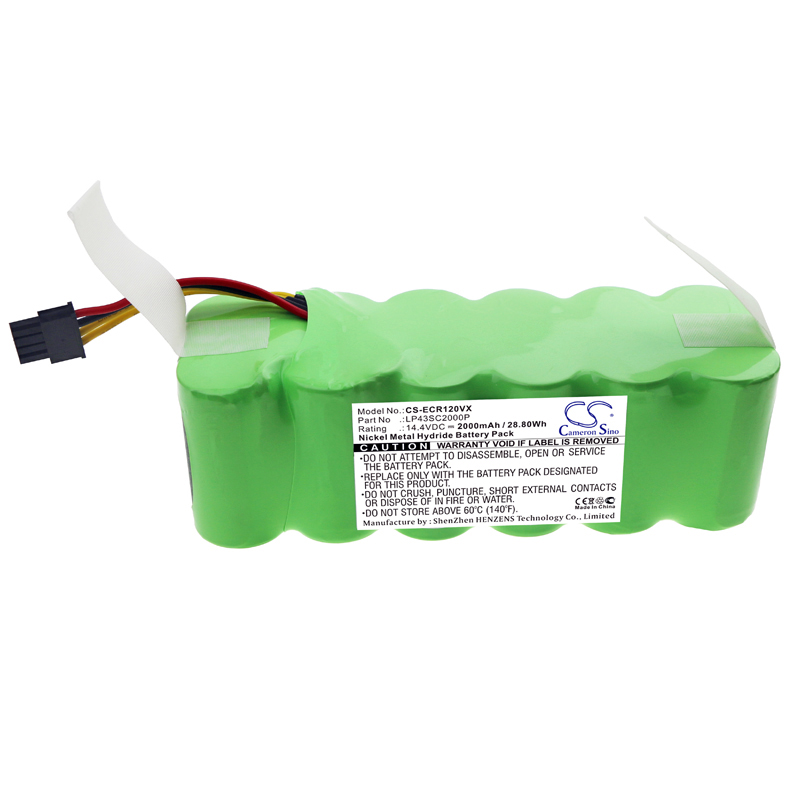 Dibea KK8 X500 X580 Ecovacs Deebot battery 2000mAh Ni-MH 14.4V