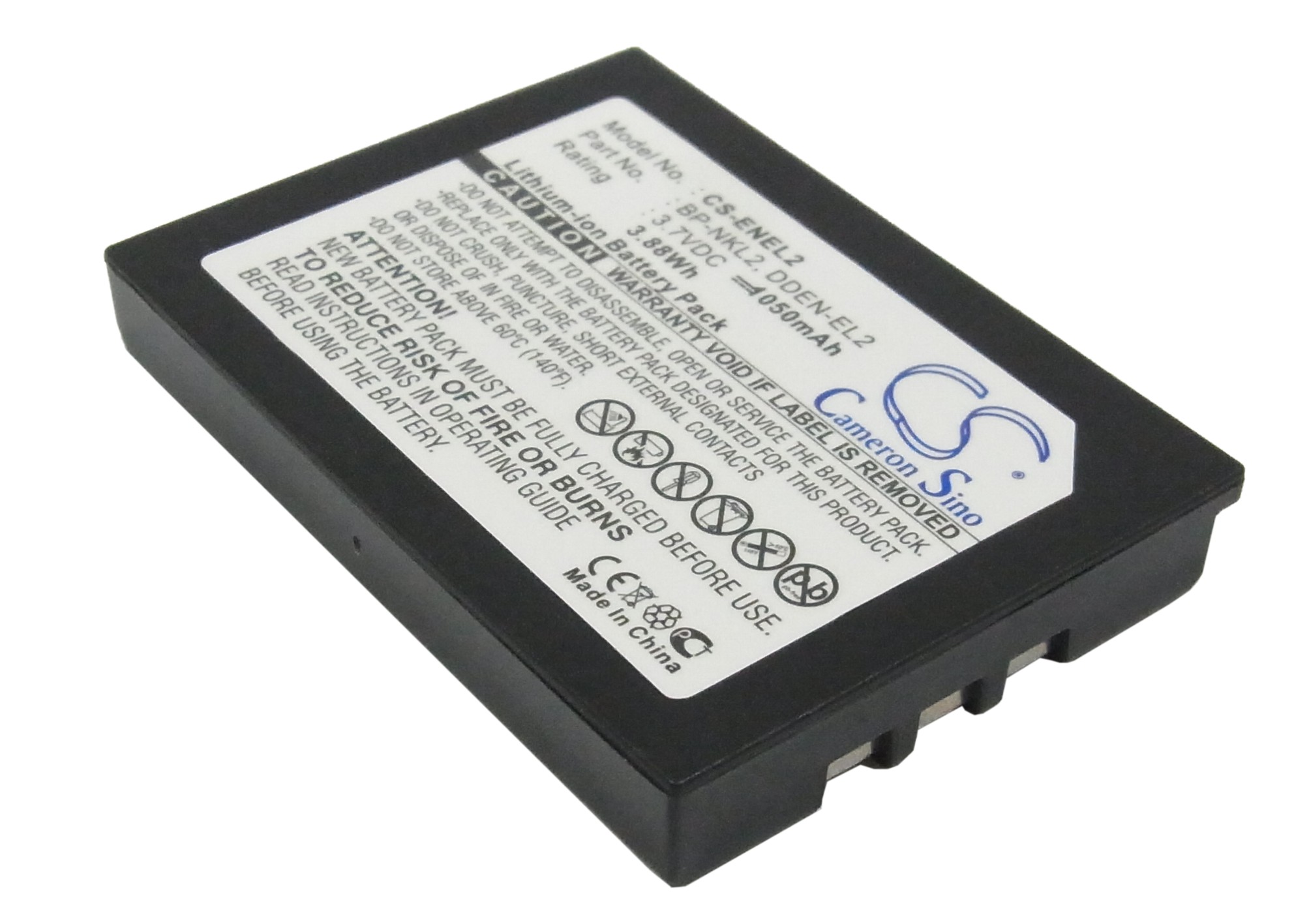 Nikon-en-el2 battery replacement 3.7v 1000mAh camera