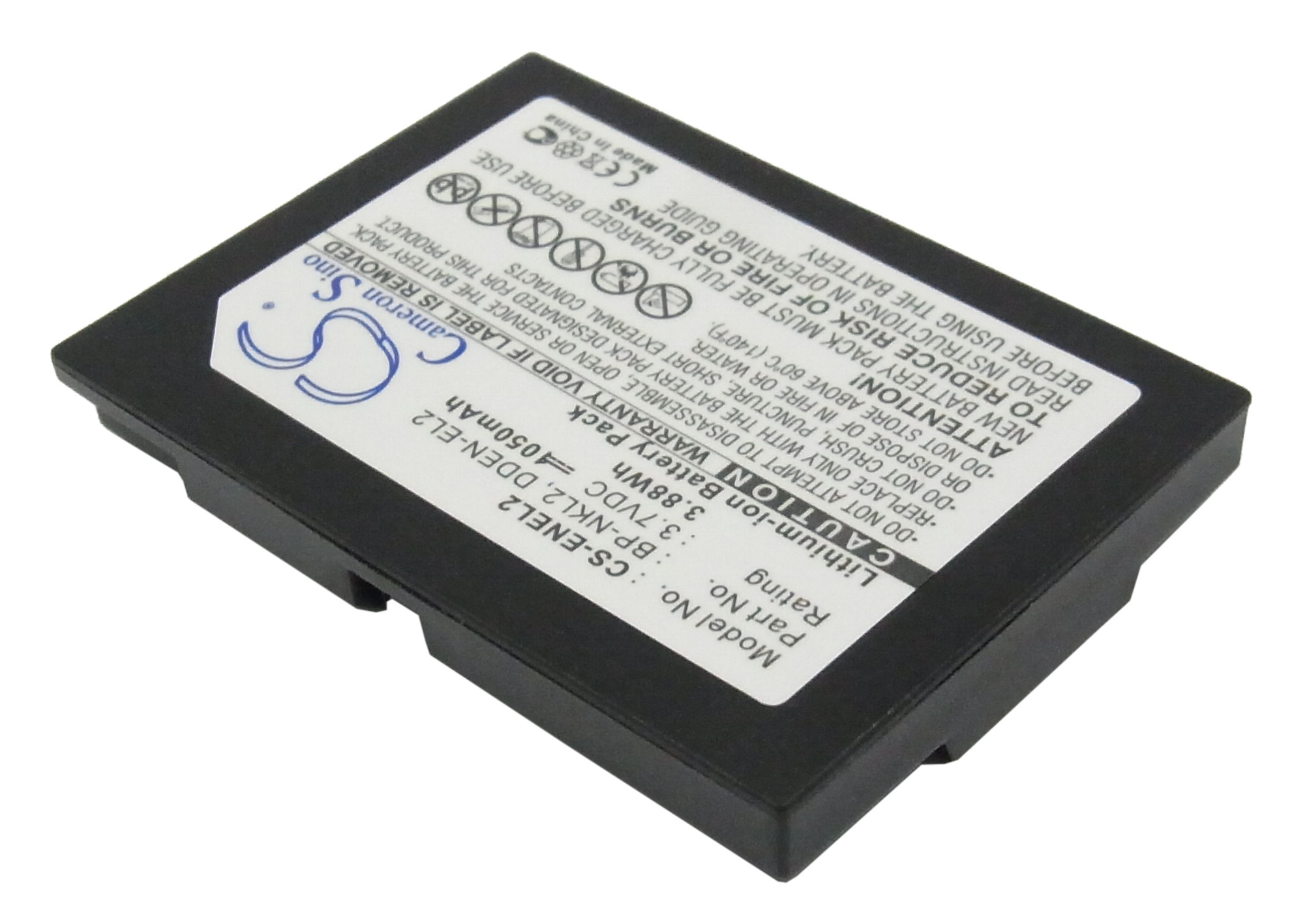 Nikon-en-el2 battery replacement 3.7v 1000mAh camera