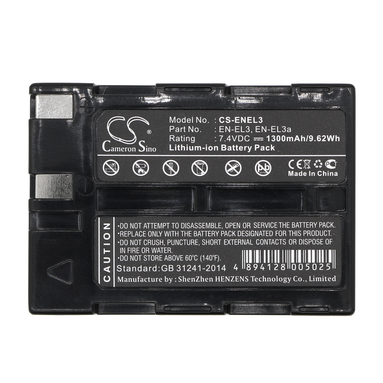 Nikon battery N-Model D70 D100 SLR digital camera rechargeable