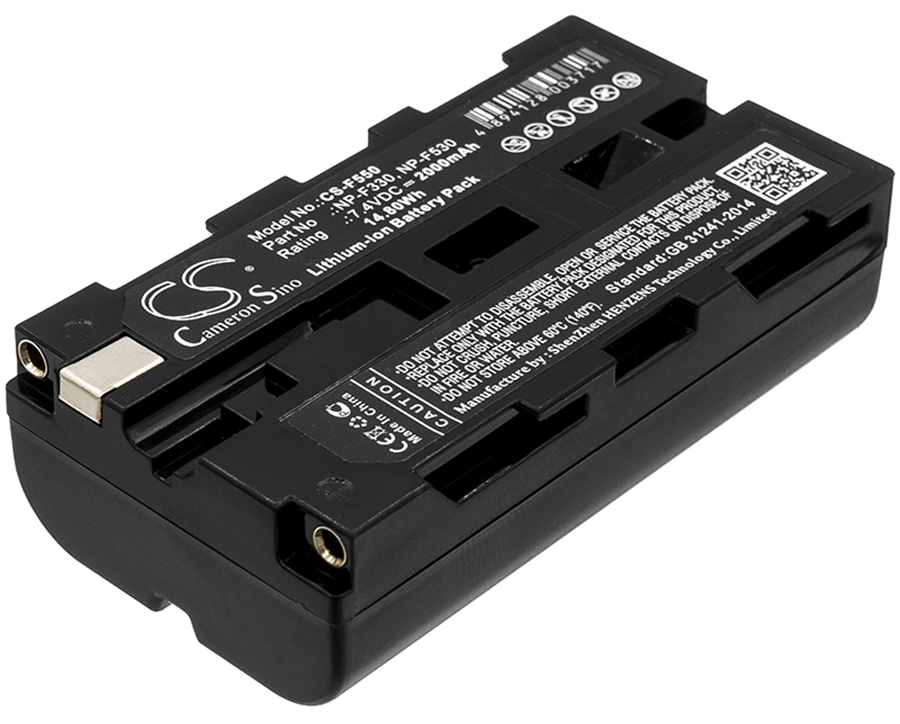 Atomos Ninja 10-bit DTE field Recorder camera battery 2000mAh Li-ion