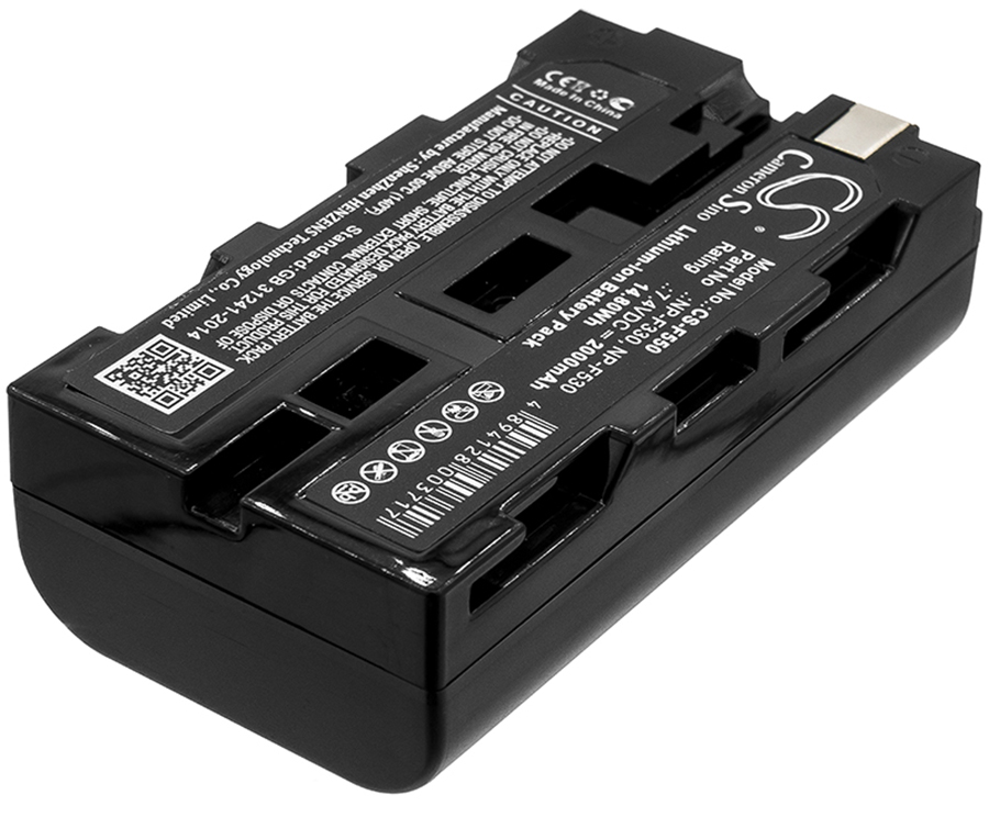 Atomos Ninja 10-bit DTE field Recorder camera battery 2000mAh Li-ion