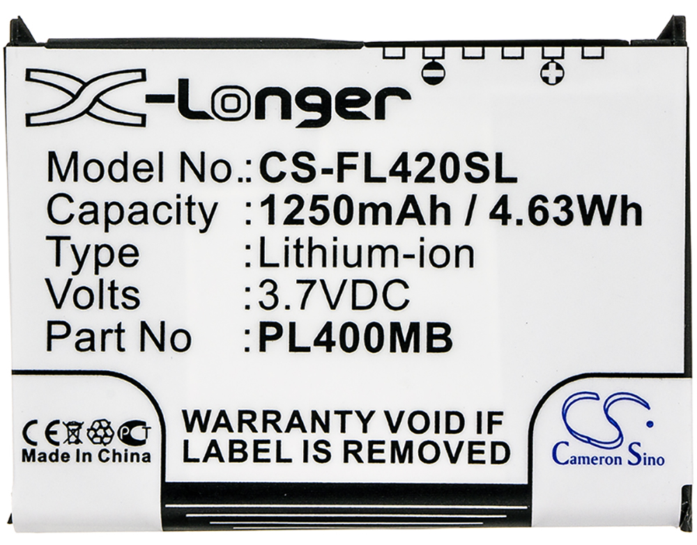 Fujitsu Siemens Loox PL400MB PL400MD S26391-K165-V562 battery