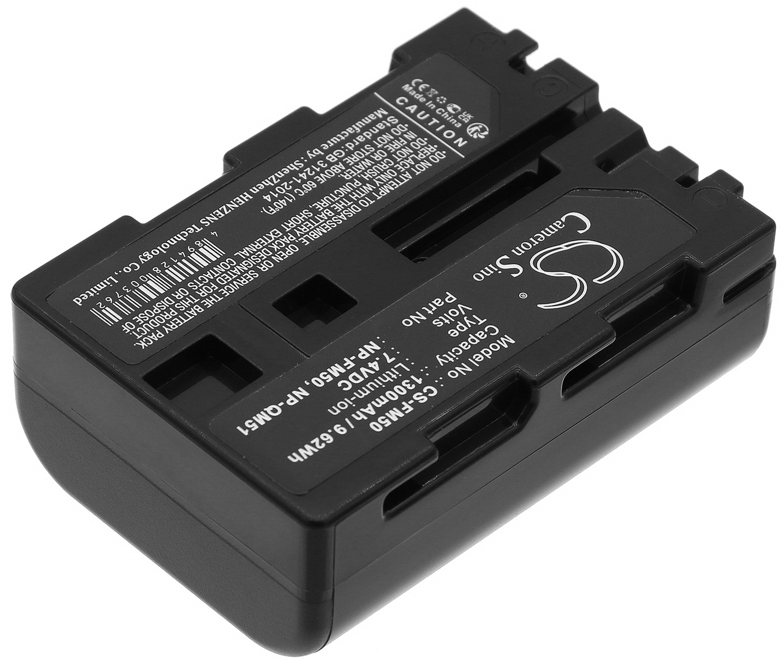 Sony NP-FM50 battery Cyber-shot DSC replacement