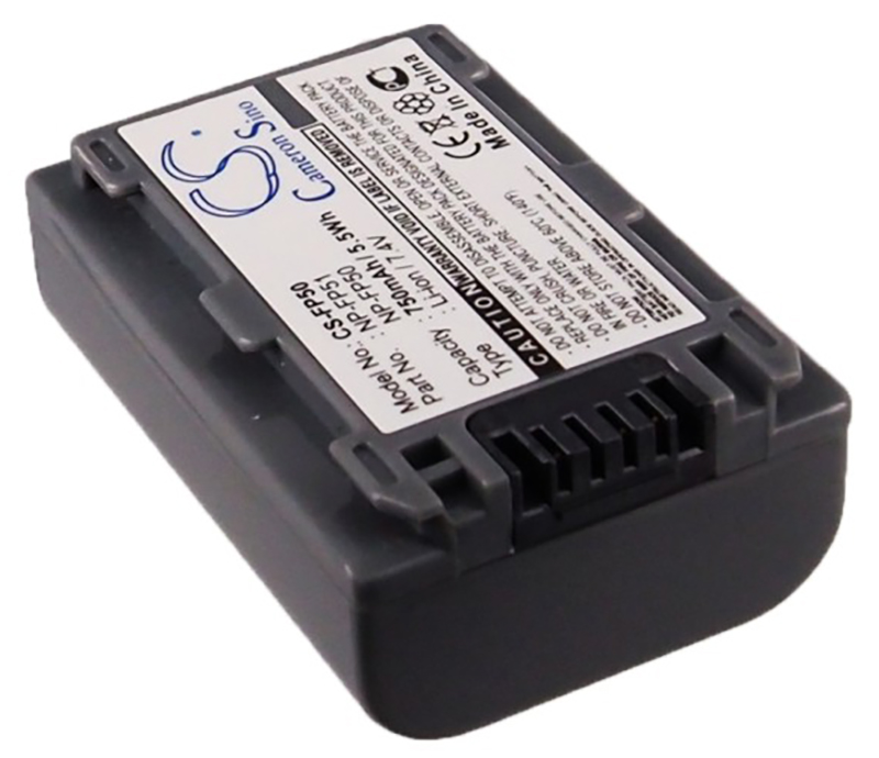 Sony battery NP-FP30 NP-FP51 camcorder 7.4v 750mAh
