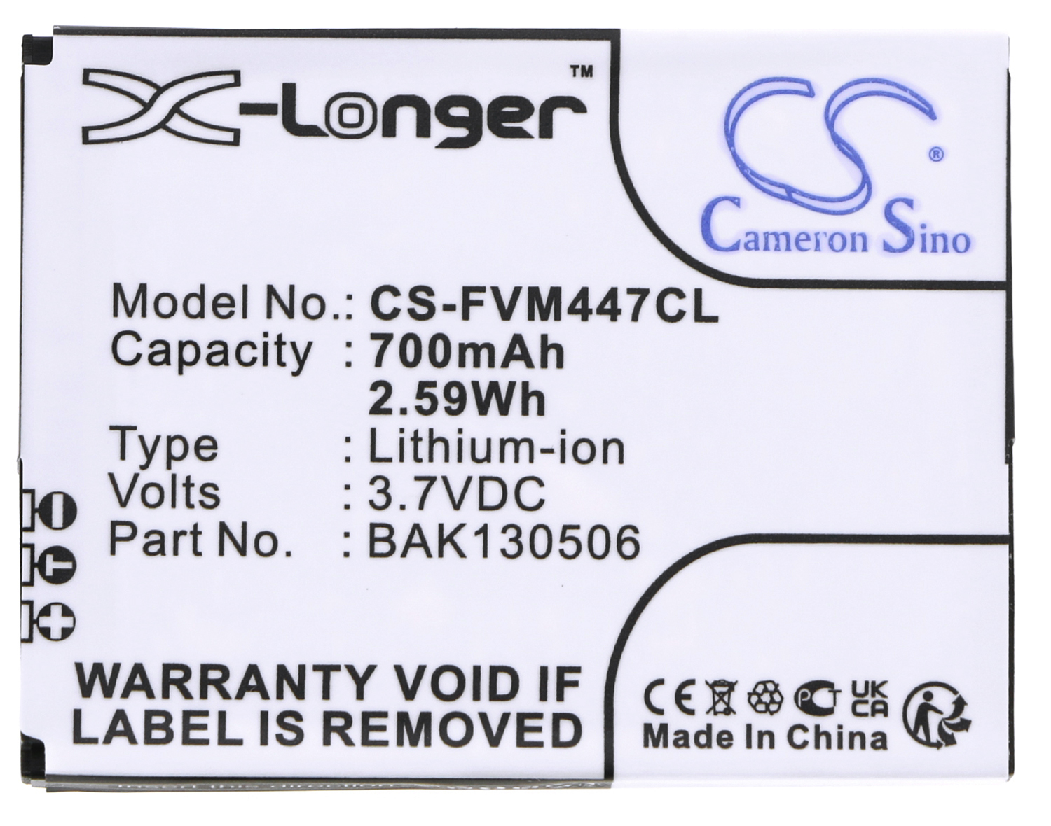 Fritz Fon C4 battery replacement rechargeable