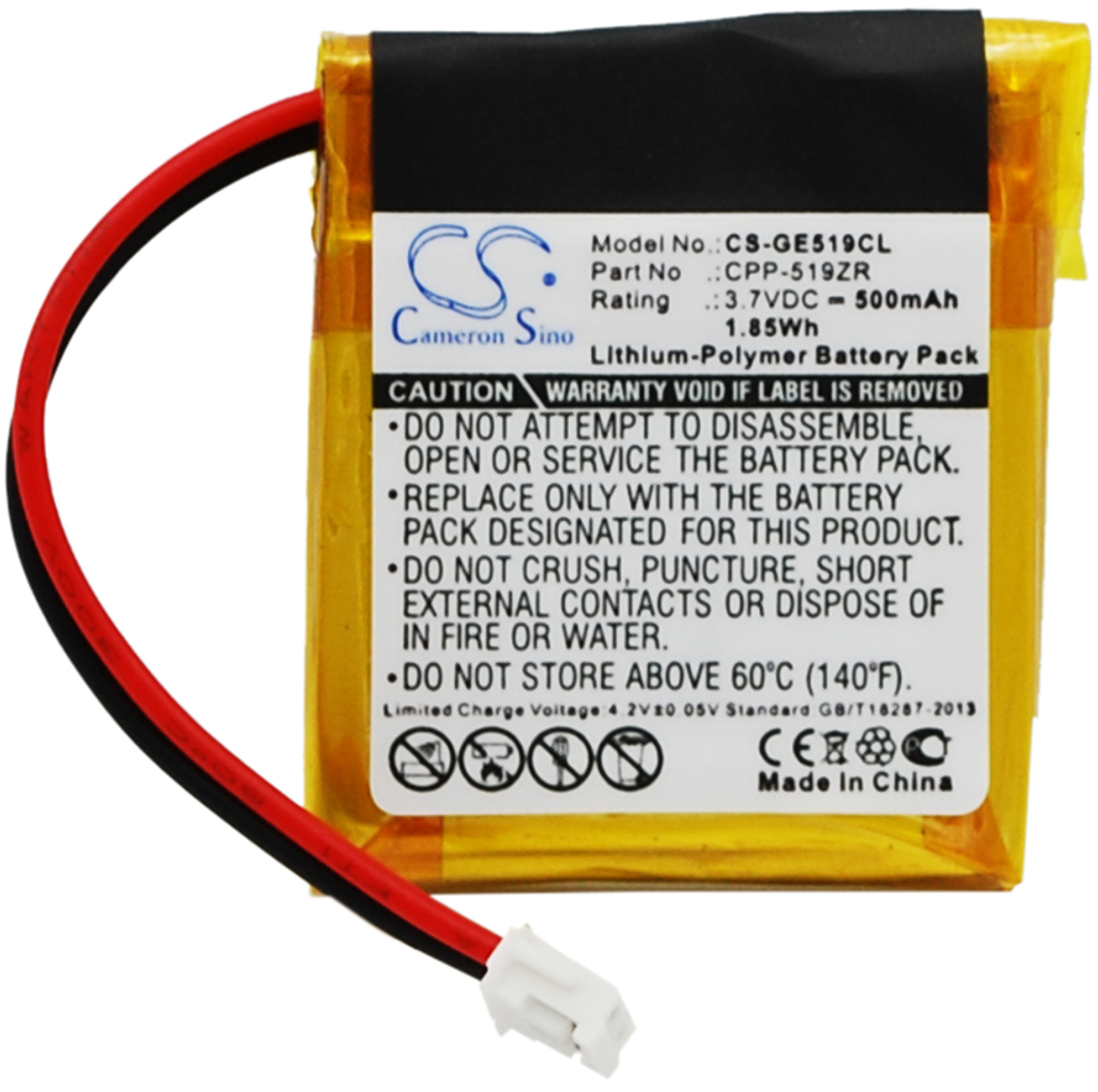 Thompson 5-2707 battery replacement rechargeable
