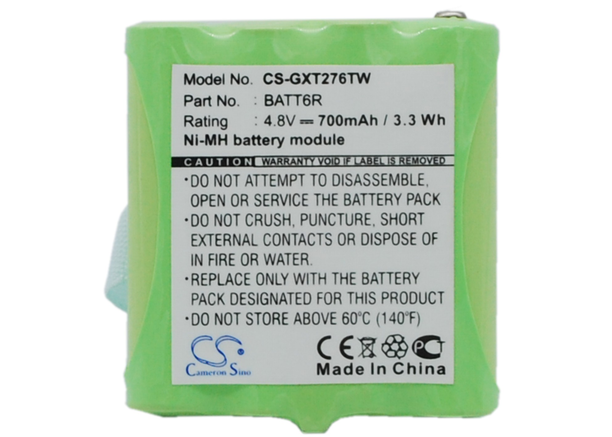 Uniden BP-38 BP-39 BP-40 BT-1013 BT-537 two-way-radio battery