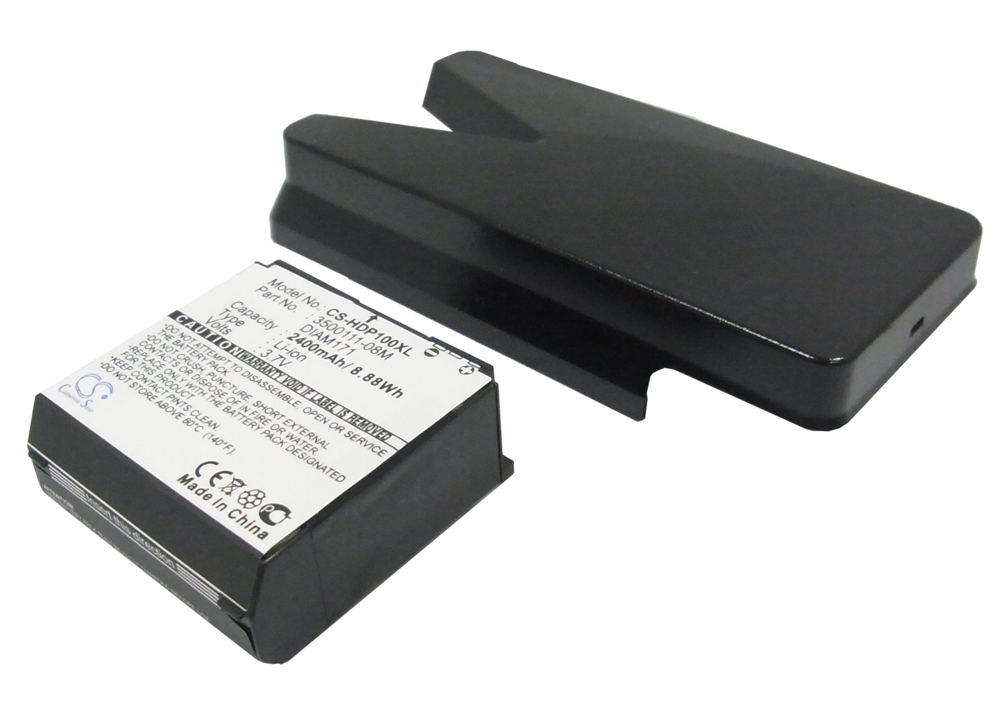 T-Mobile MDA Vario IV extended with back cover battery