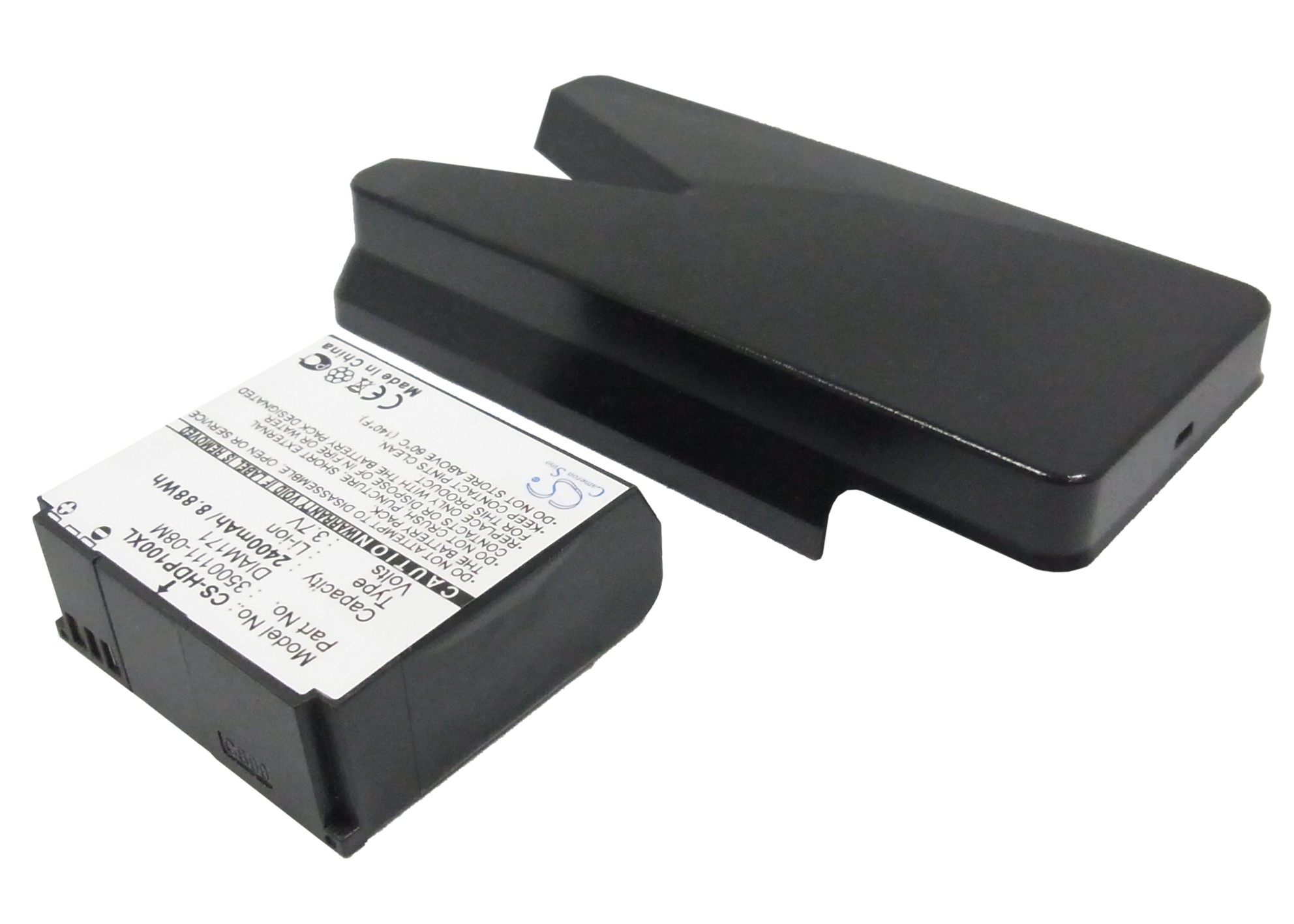 T-Mobile MDA Vario IV extended with back cover battery