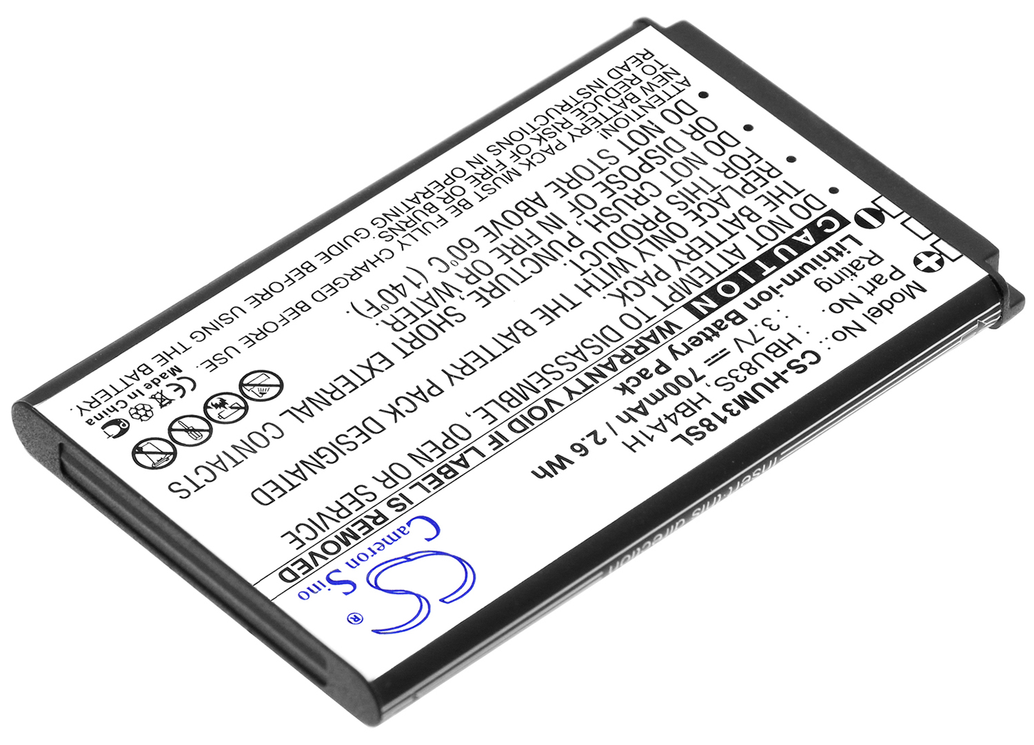 Huawei M318 U120 U121 HBU83S battery rechargeable replacement