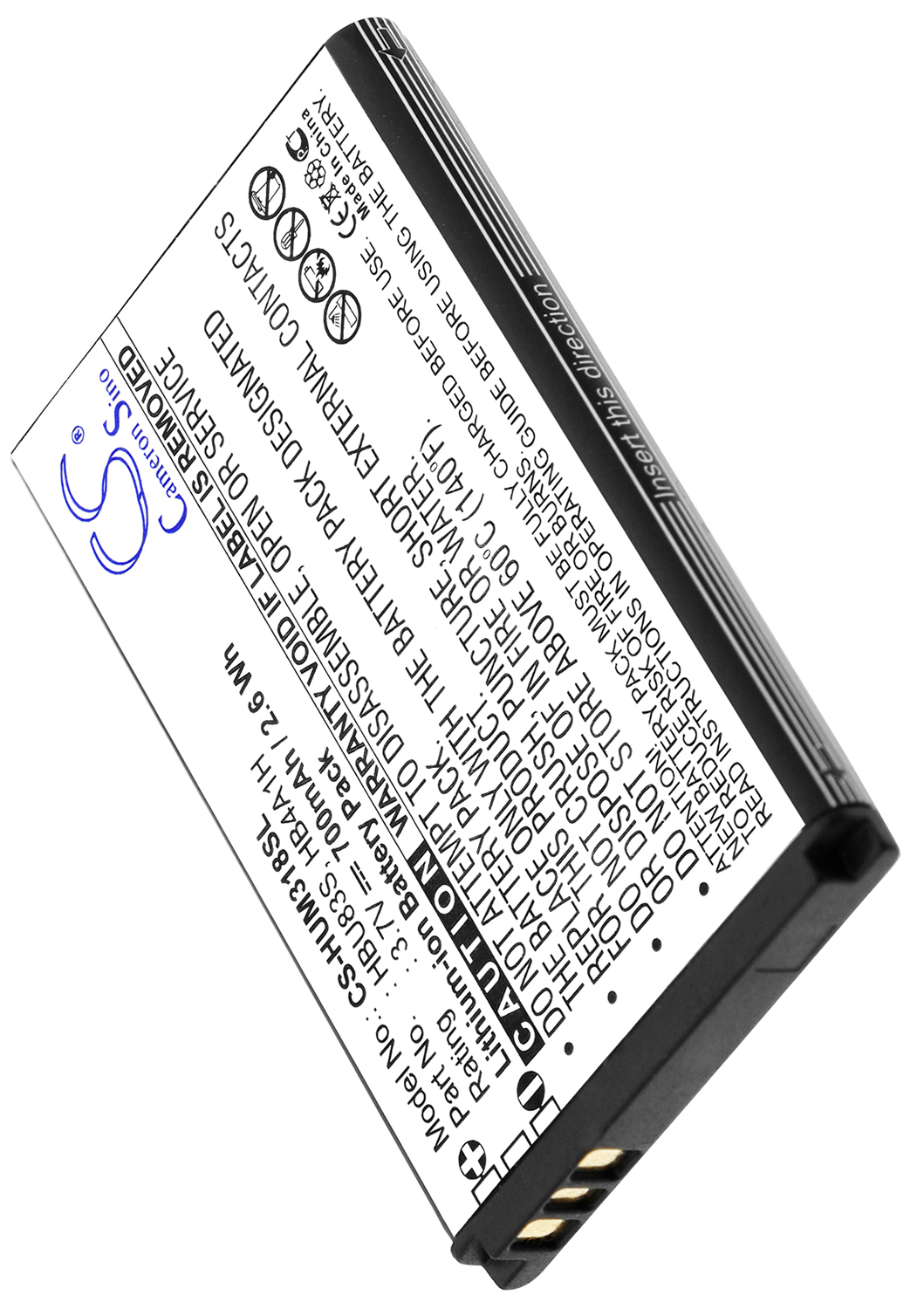 Huawei M318 U120 U121 HBU83S battery rechargeable replacement
