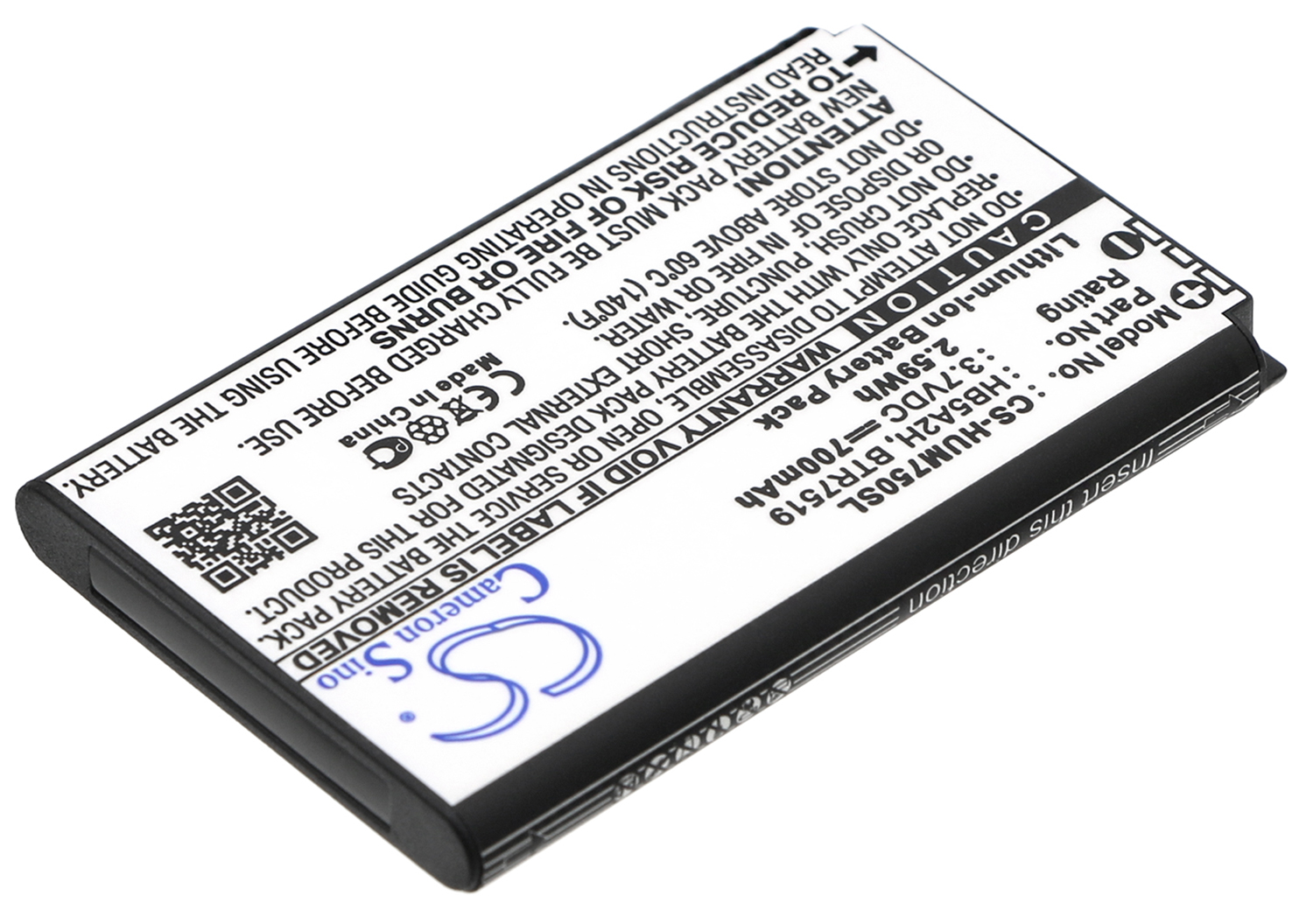 T-Mobile Tap Huawei M750 U7519 HB5A2H mobile phone batteries