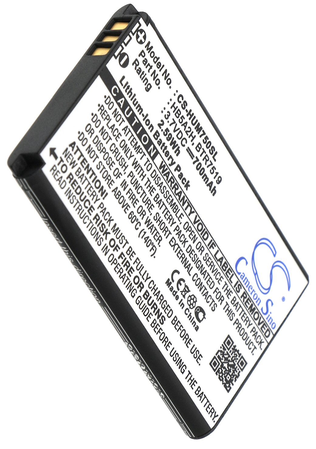 T-Mobile Tap Huawei M750 U7519 HB5A2H mobile phone batteries