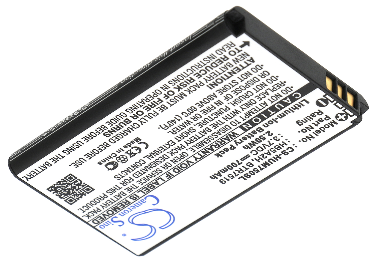 T-Mobile Tap Huawei M750 U7519 HB5A2H mobile phone batteries