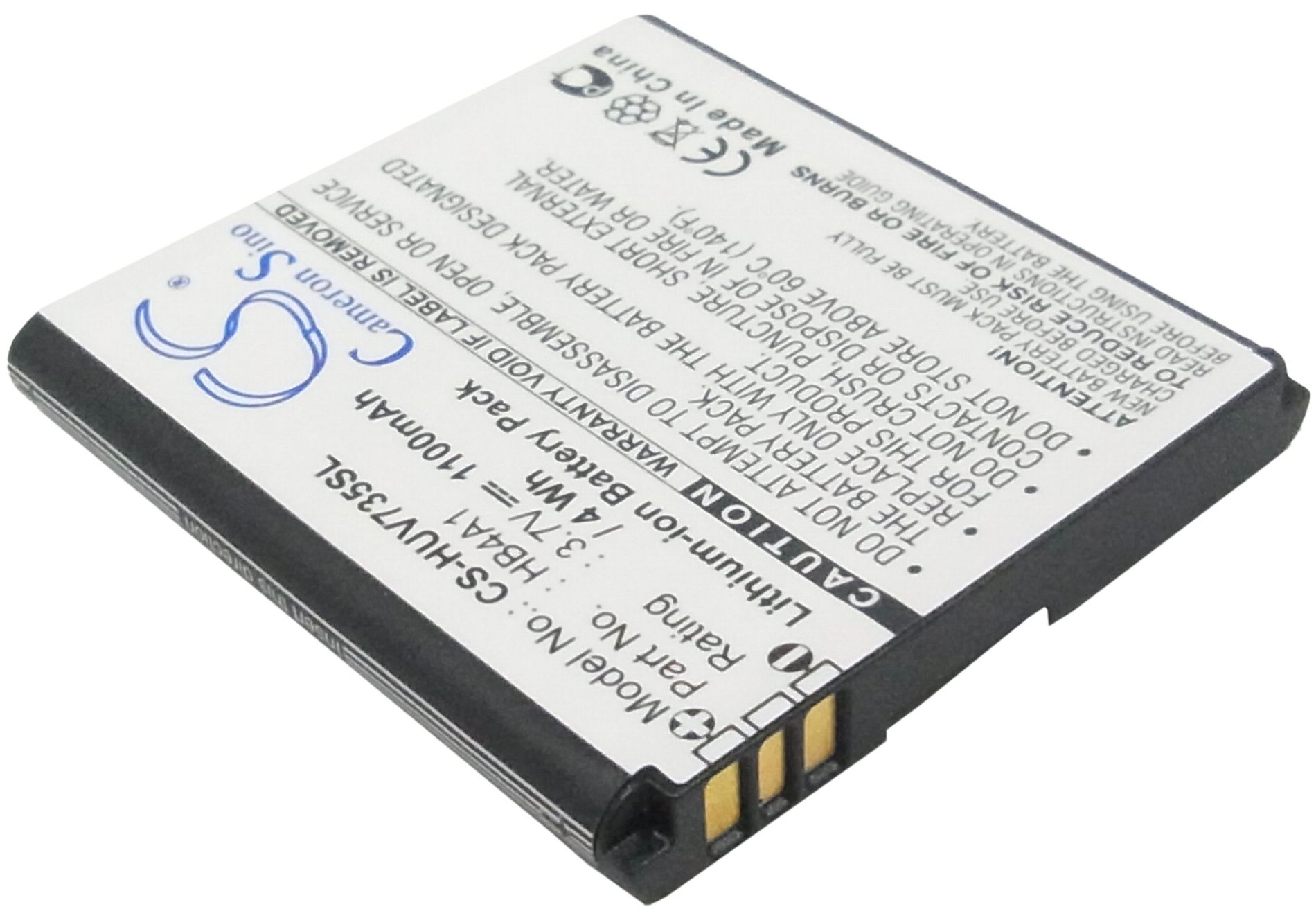 Huawei U6100 V735 V736 HB4A1 replacement mobile phone battery