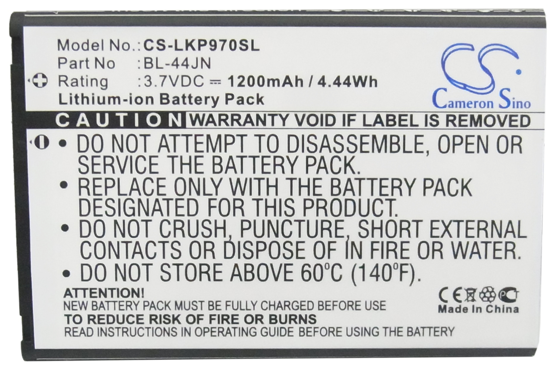 LG Virgin Mobile Optimus Slider VM701 battery replacement