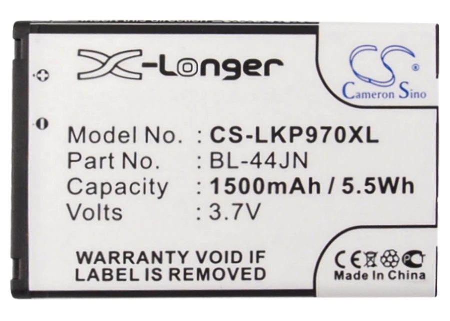 LG Optimus-II Optimus L1 II Dual- 1.5ah battery replacement