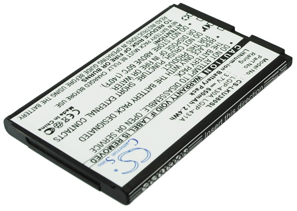 LG CP150 G100 GB102 GB130 battery replacement rechargeable