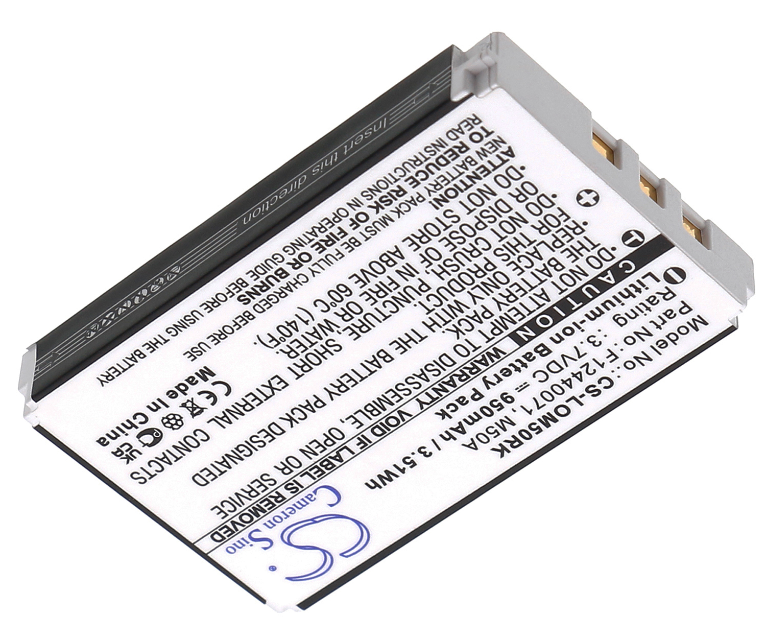 Logitech diNovo Edge Mini battery Y-RAY81 190304-2004 F12440071